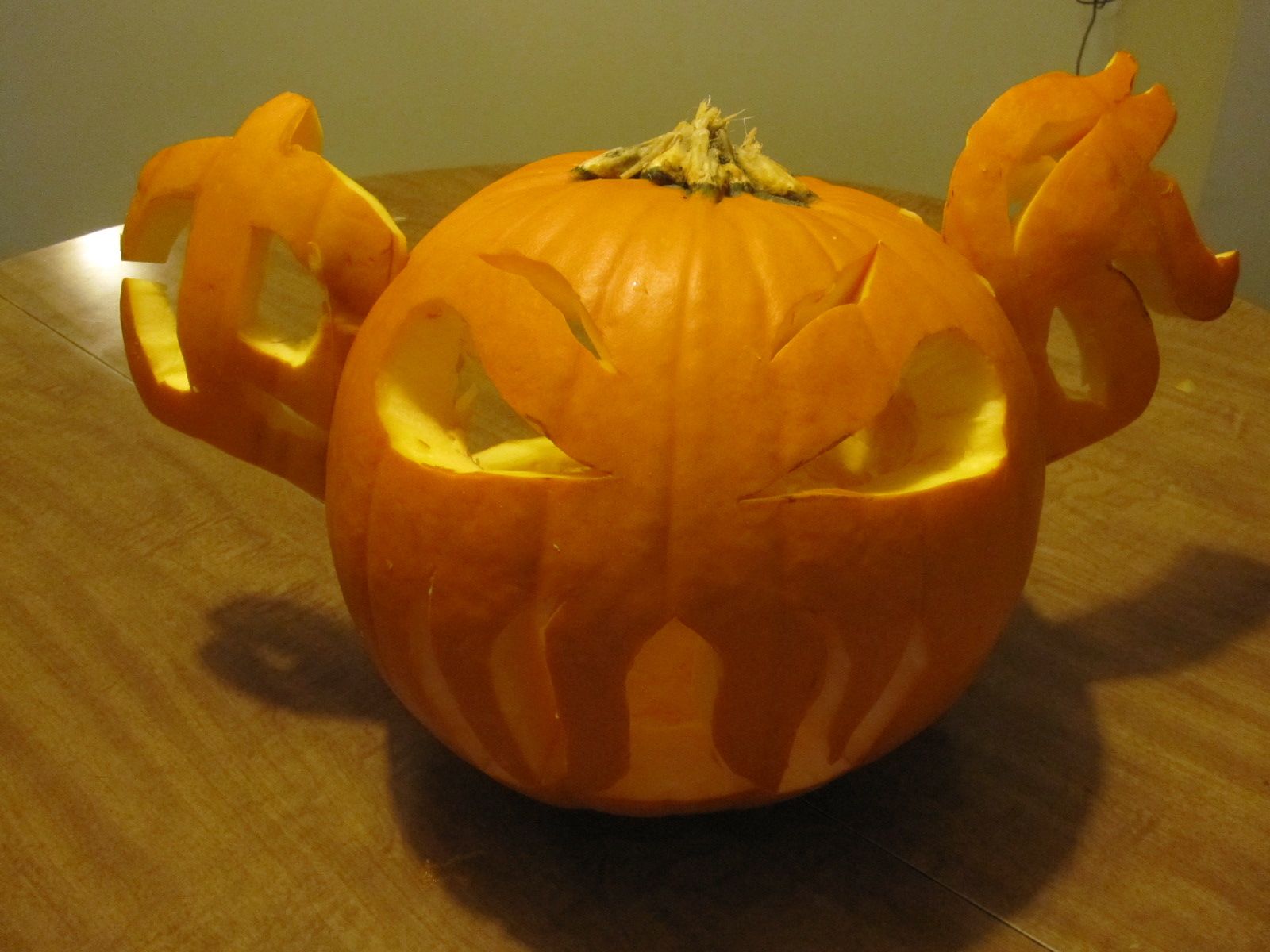 Cthulhu Jack-o-lantern